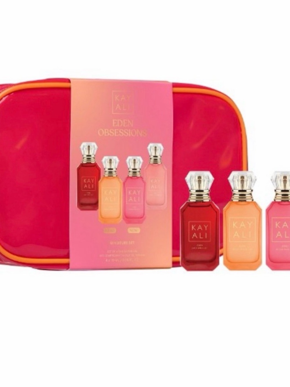 Kayali Eden Obsessions Mini Fragrance Set — Pink/Coral